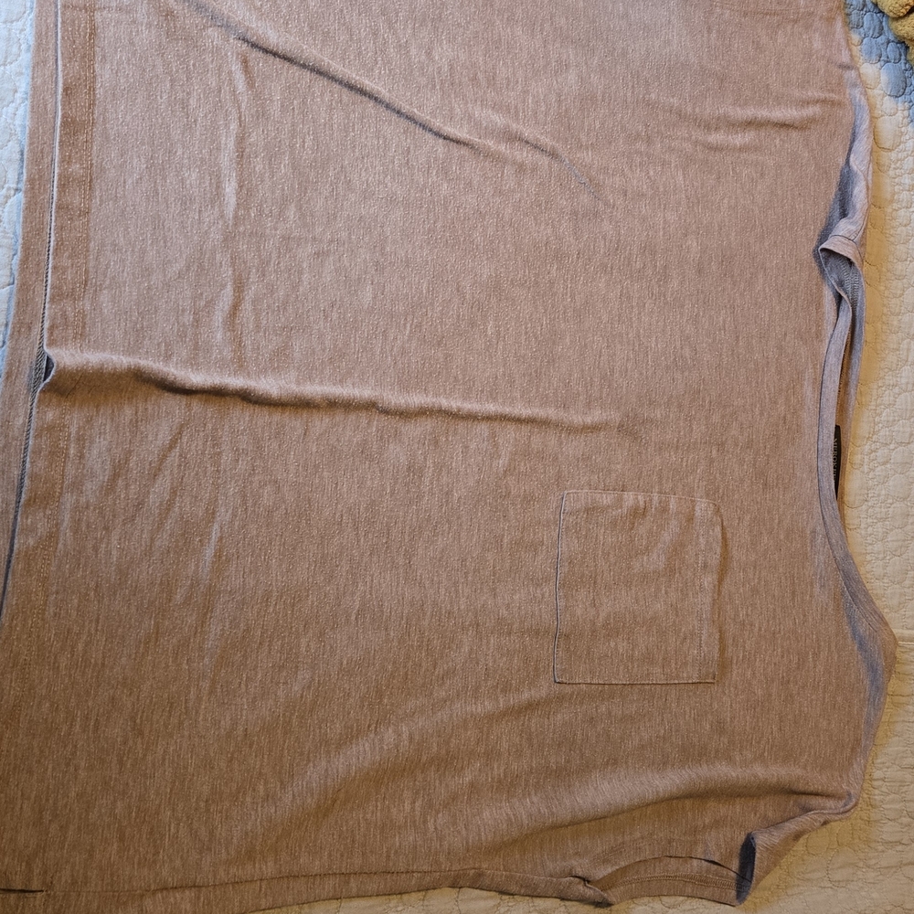 Merokeety Casual Tan Sleeveless Top